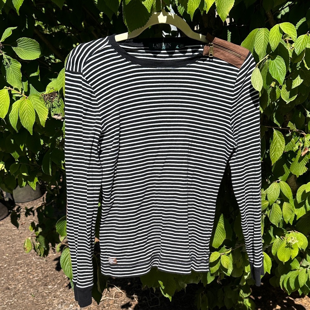 Lauren Ralph Lauren Striped Long Sleeve Top